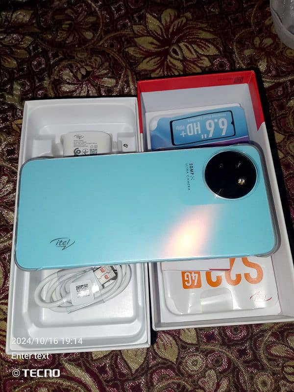 itel s23 8gb/128gb open box condition same new 4