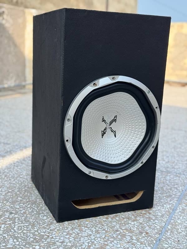 Sony Xplod Double coil Car woofer almost new with New Box Less used 1