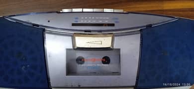 radio cassette player