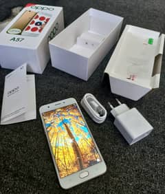 Mobile Oppo a57. complete Box Brand new