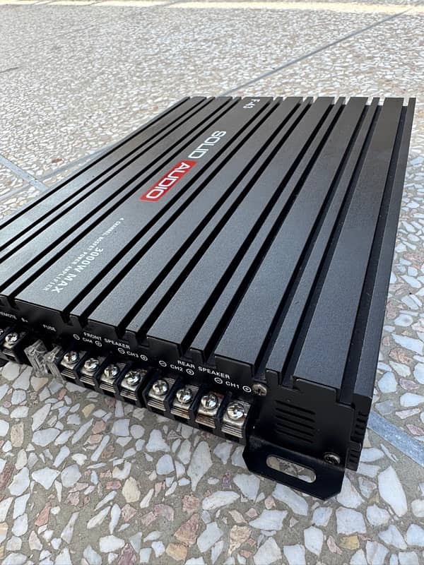 Solid Audio 4 channel Amplifier - 3000Watt 2