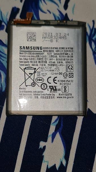 samsung note 20 ultra battery. 100% orignal battery. a1 battery life. 0