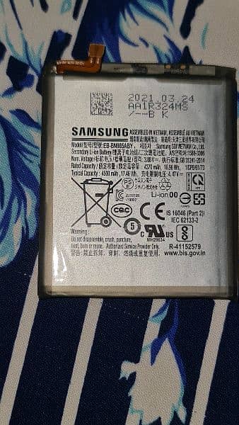 samsung note 20 ultra battery. 100% orignal battery. a1 battery life. 3