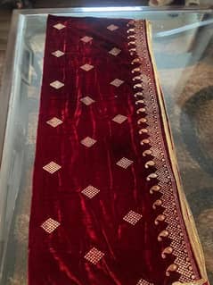 Velvet Embroidered Shawl