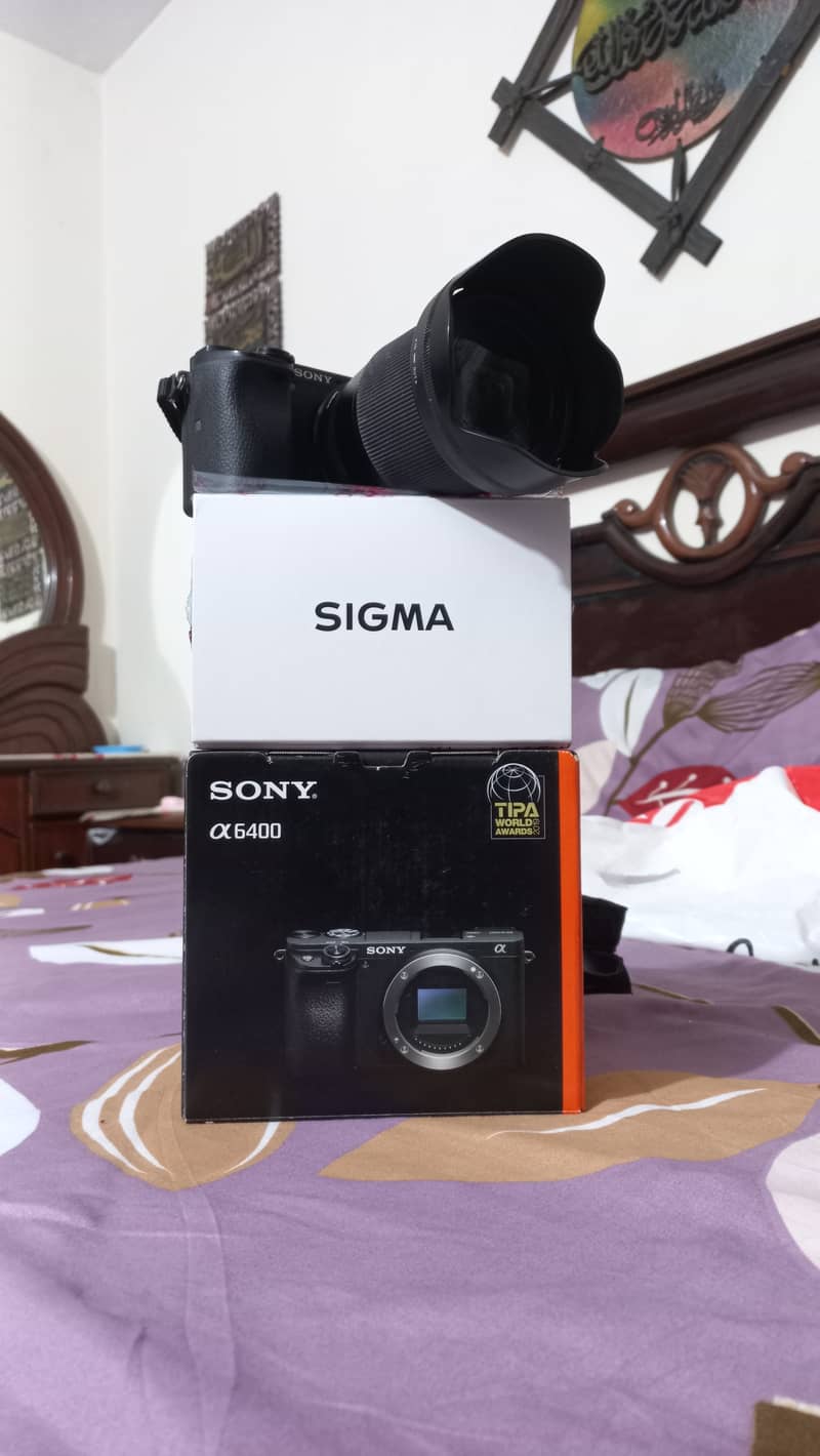 3 MONTH FAMILY USE NEW SONY A6400 WITH SIGMA 16MM 1.4 8