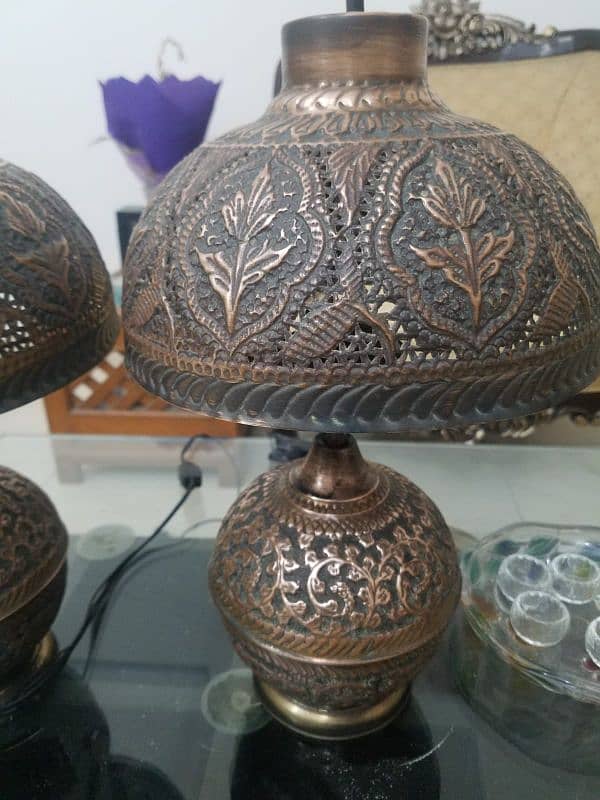 antique brass lamps 3