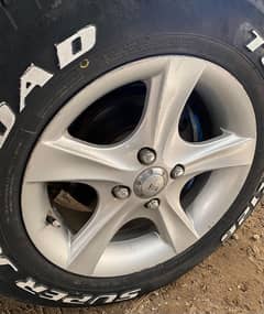 Tyres Rims Good Condition