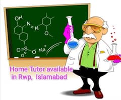 Home tutor available for Chemistry ( HSSc and SSc levels)