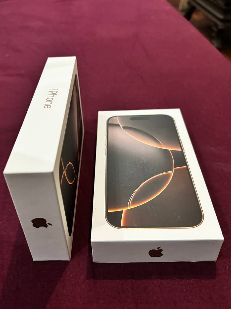 Iphone 16 Pro 256GB Dessert Titanium Sealed 1