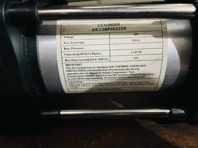 2 Cylinder air compressor 3