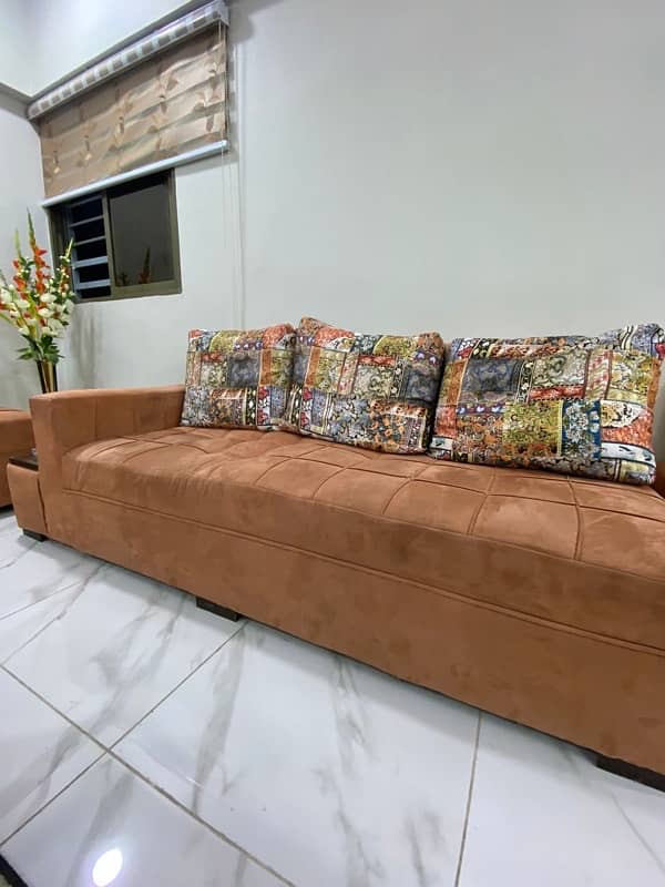 L shape Sofa for tv lounge. 5