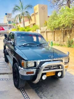 Toyota tiger 4x4 also exchange possible