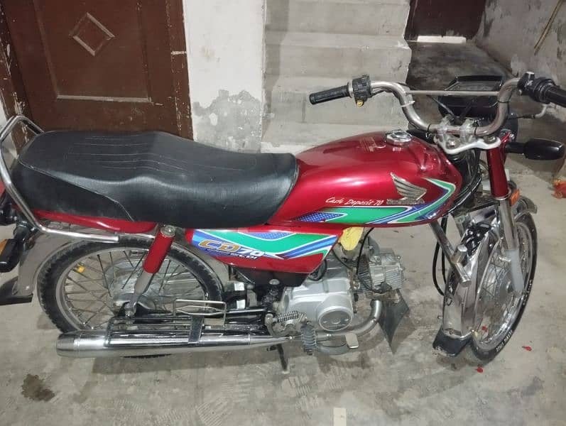 Honda cd70 2018 model in good condition. . . 5