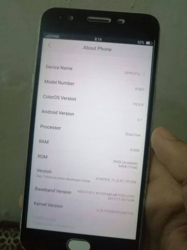 Oppo f1s for sale 3