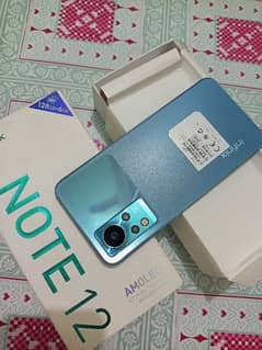 Infinix Note 12 best condition Complete Box