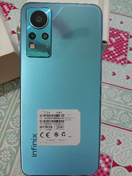 Infinix Note 12 best condition Complete Box 1