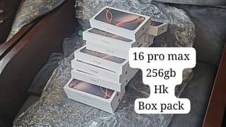 iphone 16 pro max 256gb HK Box pack