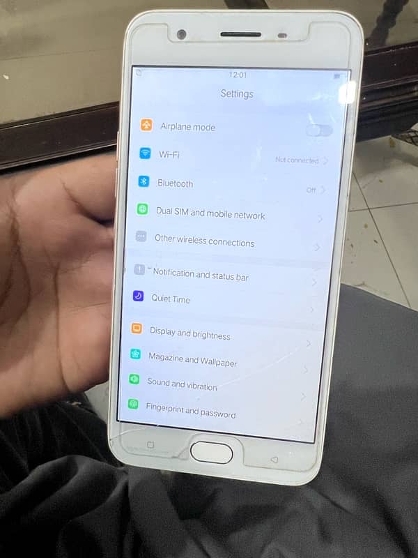 oppo A57 With only box 1