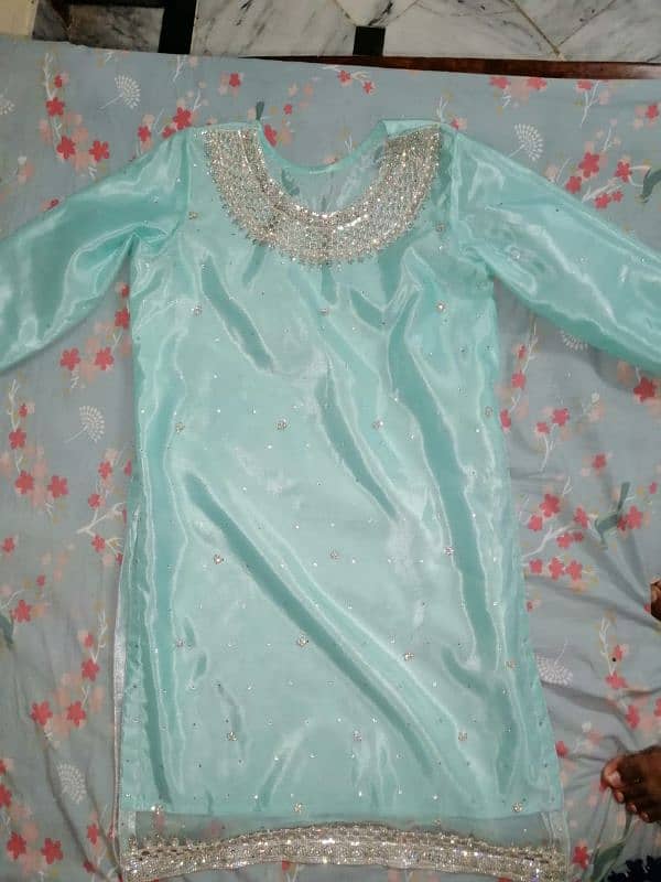 Organza brand new suit for sale 1