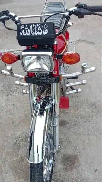 Honda 125 CG bike model 2019 for sale call number 03274386597 0