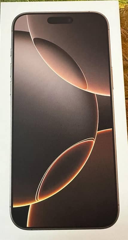 iphone 16 pro max 256 gb desert titanium ,non pta 0