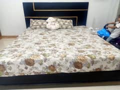 Double bed & 6 inch mattress