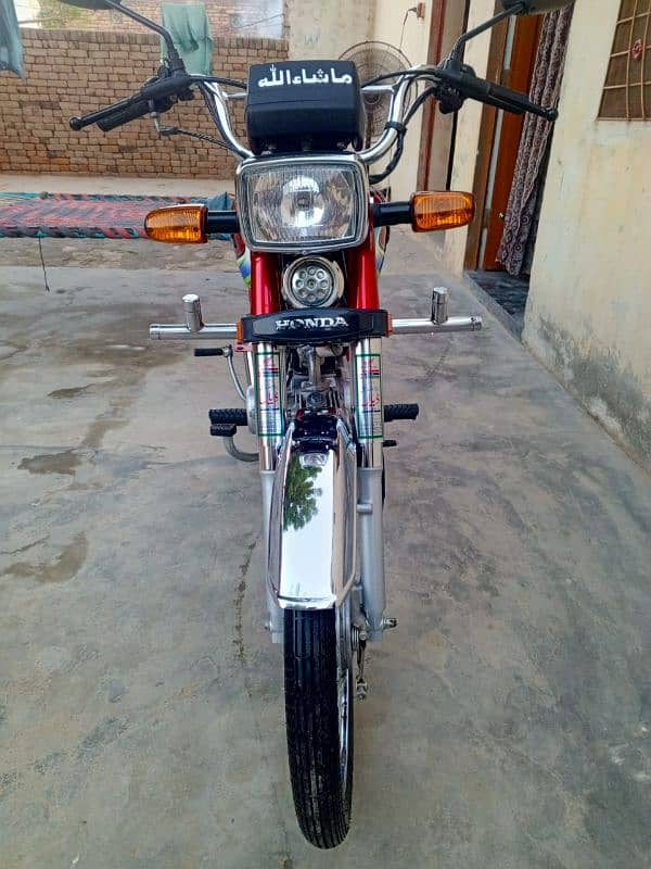 Honda CD 70 WhatsApp namber 0300 1321611 Chichawatni 6