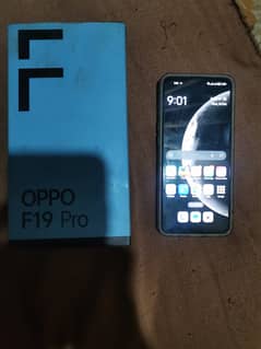 oppo f 19 pro 8 128 9.5 codition with box and charger