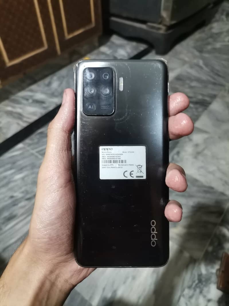 oppo f 19 pro 8 128 9.5 codition with box and charger 1