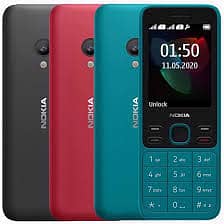 Nokia 150 2020 Model Dual Sim PTA Approved 2.4 Inches Large Display 0