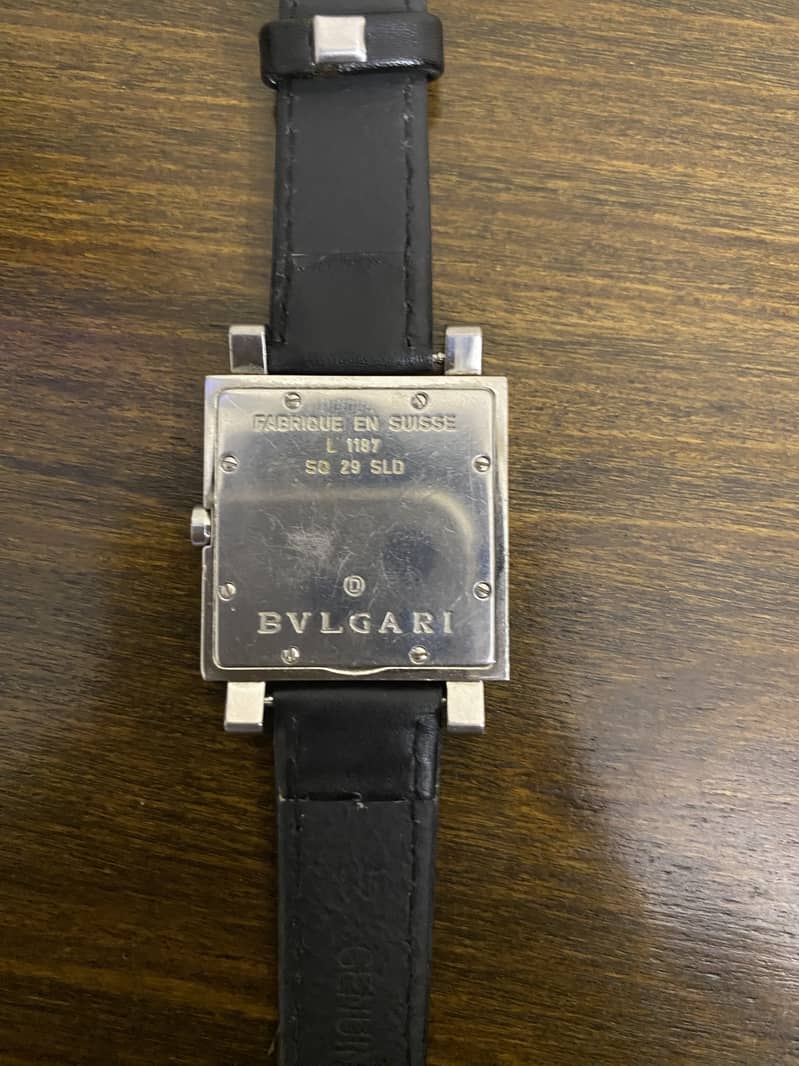 BVLGARI # SQ 29 SLD Stainless Steel Ladies Watch 4