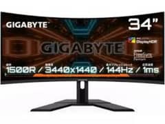 Gigabyte G34WQC Gaming Monitor  34″