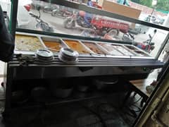 Bain Marie counter for sale