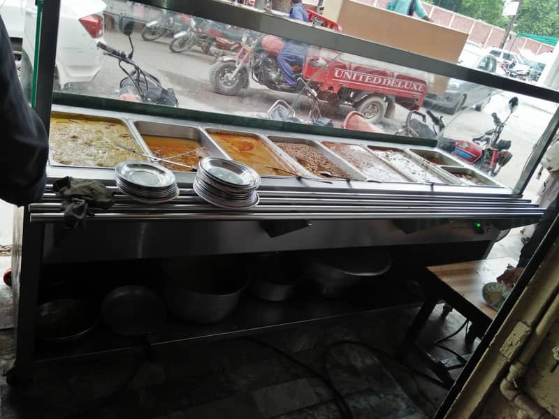 Bain Marie counter for sale 0