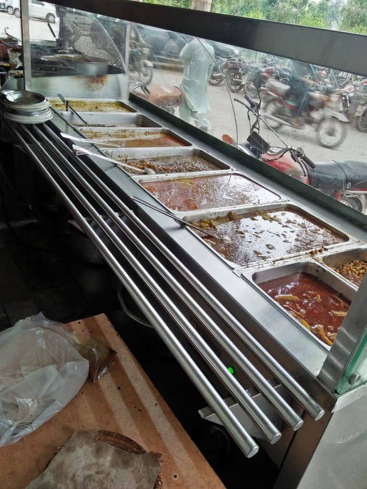 Bain Marie counter for sale 5