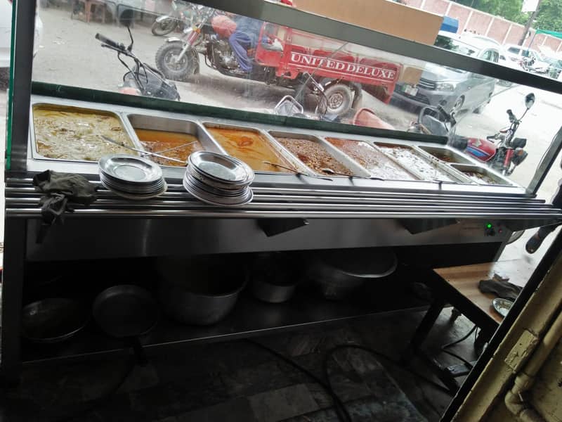 Bain Marie counter for sale 8