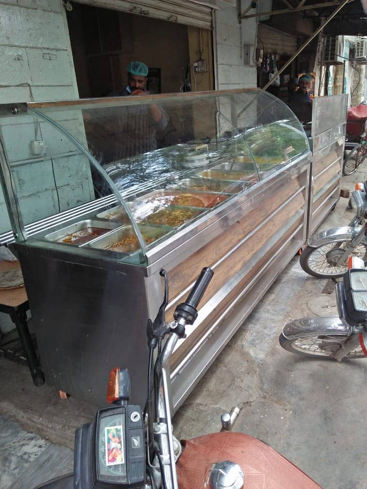 Bain Marie counter for sale 12