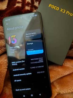 POCO X3 PRO 128 GB Memory 6+2 Ram