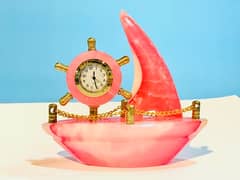 Marble Showpeice Boat Clock