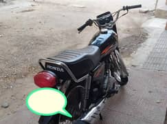 Honda CG-125 2018 Black colour