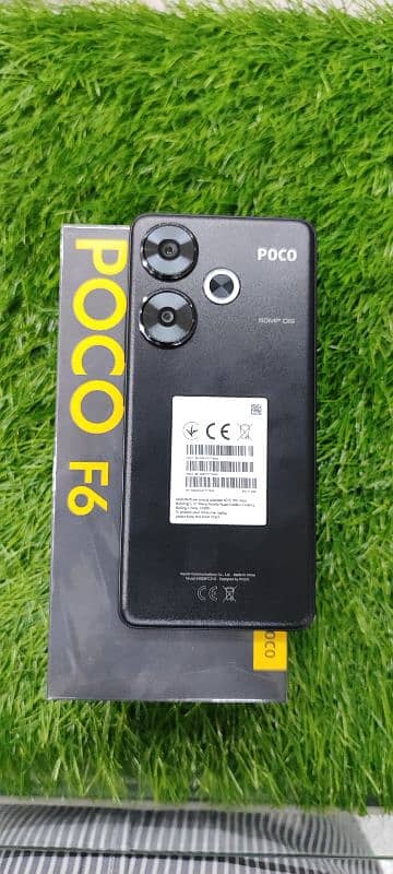 Poco F6 PTA Approved complete box 4