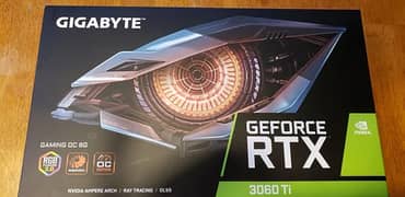 RTX 3060 ti (READ DESCRIPTION) urgent sale gaming pc 8gb ddr6 withbox