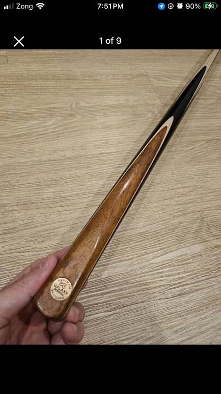 galaxy brand new cue complete set with extensions and box 9