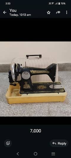 SINGER GENUINE SEWING MACHINE 0