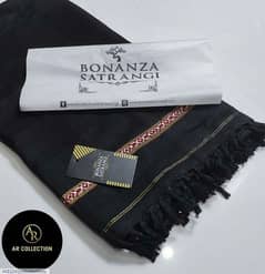 BONANZA SATRANGI BLACK SHAWL