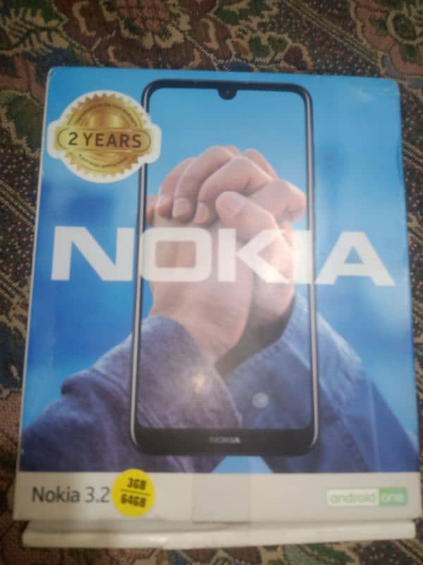 Nokia 3.2 3. gb. ram 64 gb memory pta approved on box without charger 6