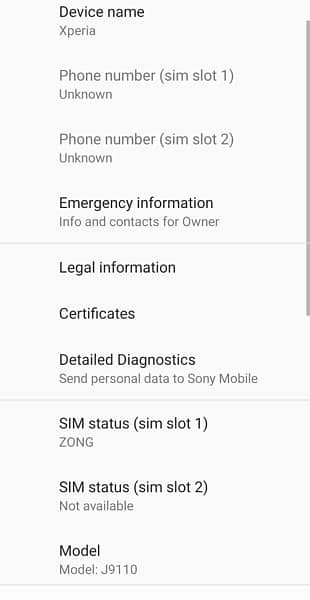 Xperia 1 8gb 128gb Officially PTA Approved 6