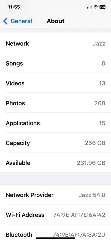 I phone x 256GB 2