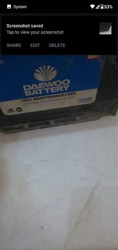 Daewoo DL-80 new jesi battery h