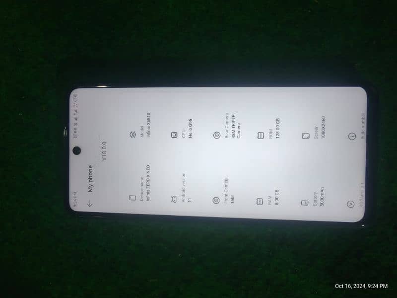 INFINIX ZERO X NEO 8/128 condition 10/10 5